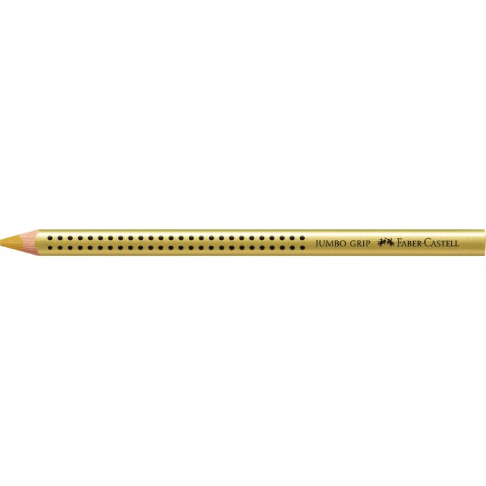 FABER-CASTELL trojhranná farbička Jumbo GRIP - zlatá