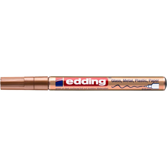 edding 780 Glanzlackmarker kupfer