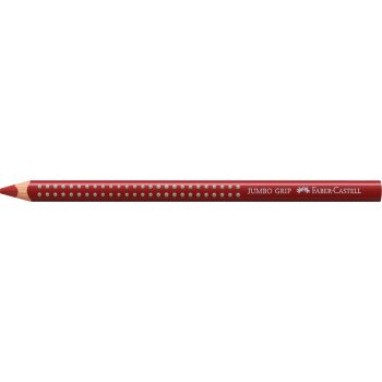 FABER-CASTELL Dreikant-Buntstift Jumbo GRIP, indischrot
