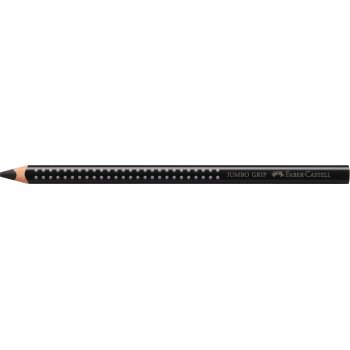 FABER-CASTELL trojhranná farbička Jumbo GRIP - čierna