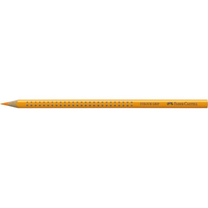FABER-CASTELL Dreikant-Buntstift Colour GRIP, chromgelb dunkel