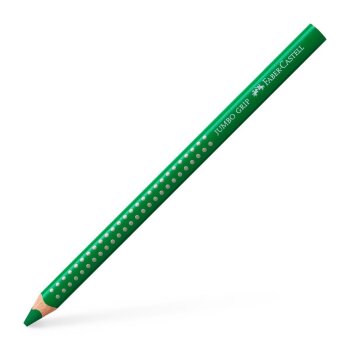 FABER-CASTELL Dreikant-Buntstift Jumbo GRIP, smaragdgrün
