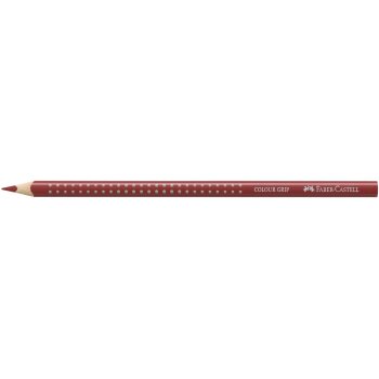 FABER-CASTELL Dreikant-Buntstift Colour GRIP, indischrot