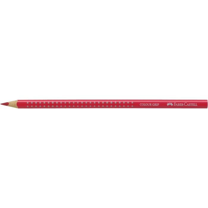 FABER-CASTELL Dreikant-Buntstift Colour GRIP, permanentkarmin