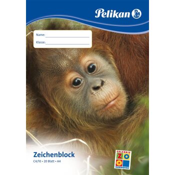Pelikan skicár C 4/20 - A4 - 100 g/m2- 20 listov