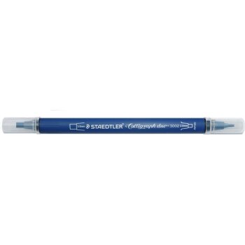 STAEDTLER Kalligraphie-Doppelmarker, Keilspitze, 5er Etui