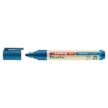 edding 31 EcoLine Flipchartmarker blau