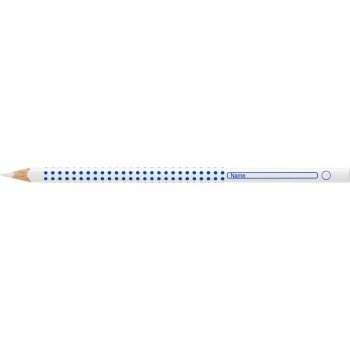 FABER-CASTELL Heft- und Tafelstift Colour GRIP, weiß
