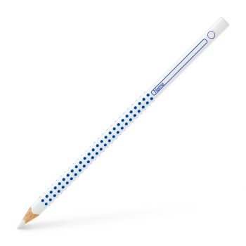 FABER-CASTELL Heft- und Tafelstift Colour GRIP, weiß