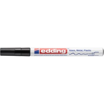edding 780 lesklý lakový popisovač - čierny