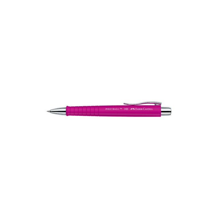 FABER-CASTELL guličkové pero POLY BALL  XB - ružová