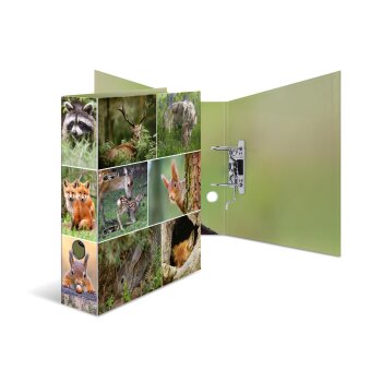 HERMA Motivordner "Animals", DIN A4, Waldtiere