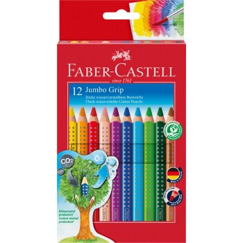 FABER-CASTELL trojhranné farbičky JUMBO GRIP -...