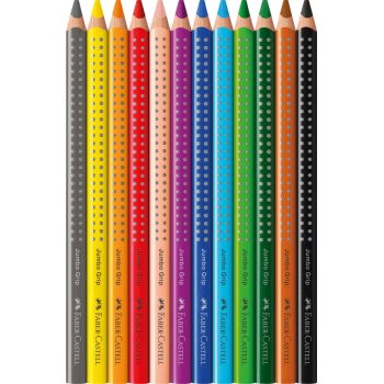 FABER-CASTELL trojhranné farbičky JUMBO GRIP -...