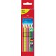 FABER-CASTELL Dreikant-Buntstifte Jumbo GRIP Neon, 5er Etui