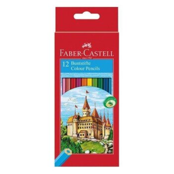 FABER-CASTELL šesťhranné farbičky CASTLE -...