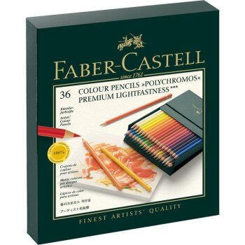 FABER-CASTELL Pastelky Polychromos - 36 ks...