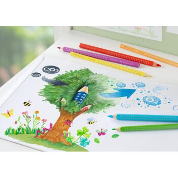 FABER-CASTELL trojhranné akvarelové...