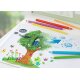 FABER-CASTELL Dreikant-Buntstifte Colour GRIP, 6er Etui