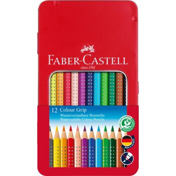 FABER-CASTELL trojhranné farbičky - Colour GRIP -...