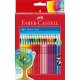 FABER-CASTELL trojhranné akvarelové farbičky - Colour GRIP - 36 rôznych farieb