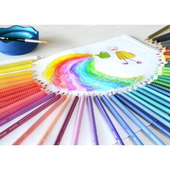 FABER-CASTELL trojhranné akvarelové...