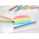 FABER-CASTELL Dreikant-Buntstifte Colour GRIP, 10er Etui mit Radierer