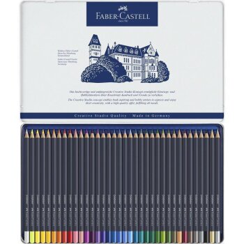 FABER-CASTELL Buntstifte GOLDFABER, 36er Metalletui