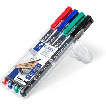 STAEDTLER Lumocolor 314 permanent Universalstifte 1,0 od....