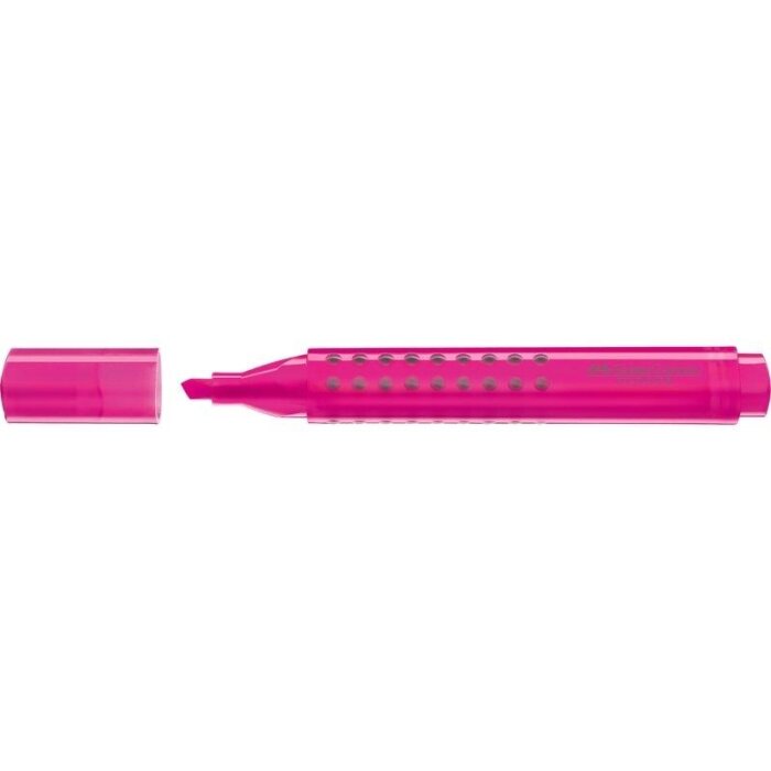 FABER-CASTELL Textmarker GRIP MARKER TEXTLINER, pink
