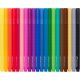 FABER-CASTELL fixky GRIP COLOUR MARKER - 20 ks v puzdre