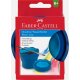 FABER-CASTELL Wasserbecher CLIC & GO, blau