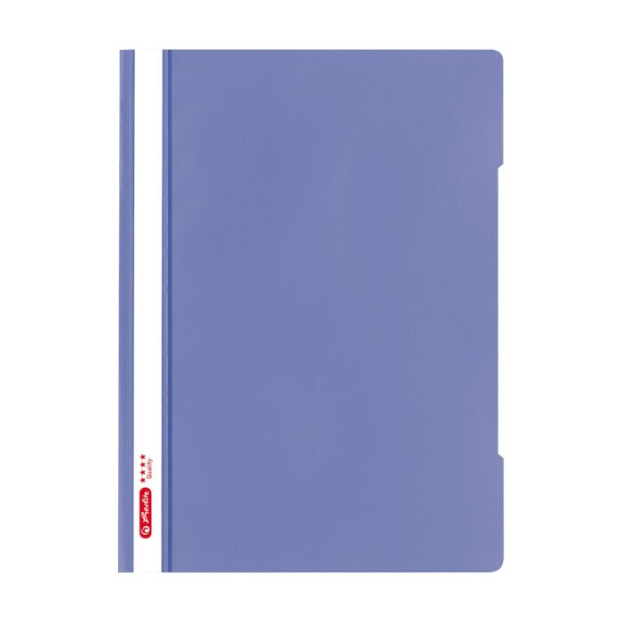 herlitz Schnellhefter "Quality", DIN A4, PP-Folie, violett