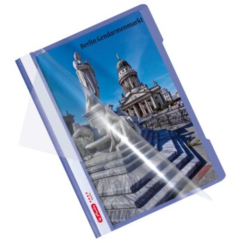 herlitz Schnellhefter "Quality", DIN A4, PP-Folie, violett