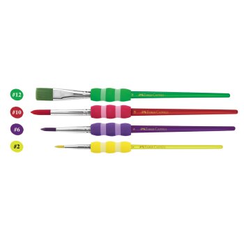 FABER-CASTELL štetce syntetické Soft - sada...