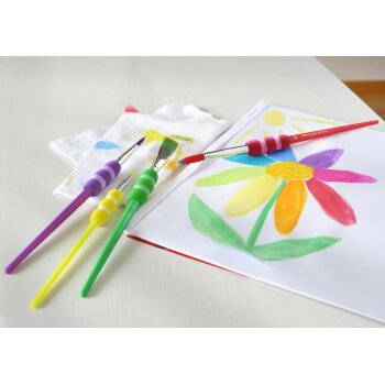FABER-CASTELL Synthetikhaarpinsel-Set
