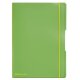 herlitz my.book flex Notizheft A4 2 x 40 Blatt liniert/kariert hellgrün
