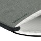 herlitz my.book flex Notizheft A5 40 Blatt kariert Leinencover grau
