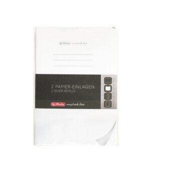 herlitz Papier-Ersatzeinlagen für Notizheft my.book...