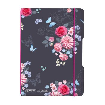 herlitz my.book flex Notizheft A6 40 Blatt kariert...
