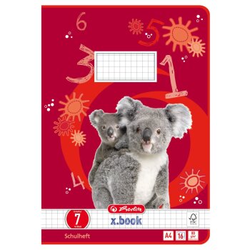 herlitz x.book 07, A4, 16 listov,...