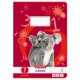 herlitz x.book 07, A4, 16 listov, štvorčekový 7x7cm - koala