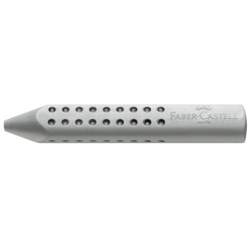 FABER-CASTELL Dreikant-Radierer GRIP, grau