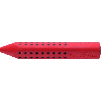FABER-CASTELL Dreikant-Radierer GRIP, rot