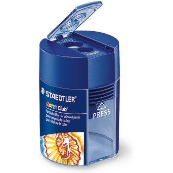 STAEDTLER Noris 512 Doppelspitzer blau, rund