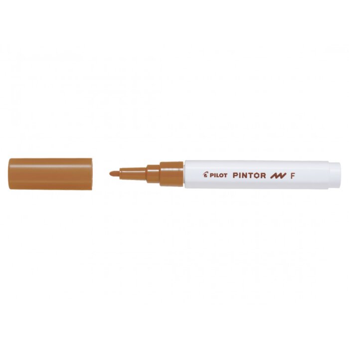 PILOT Pigmentmarker PINTOR, fein, braun