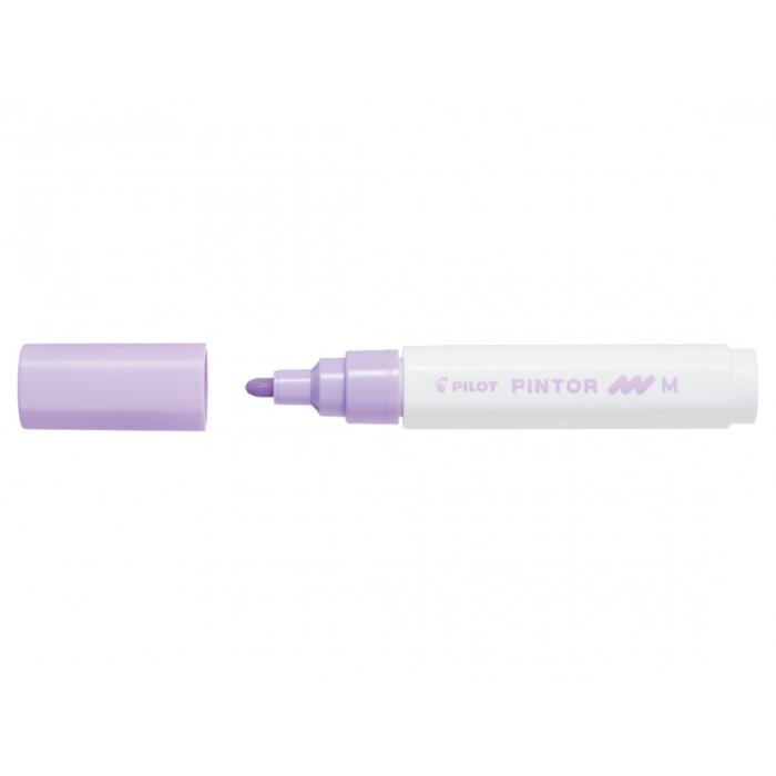 PILOT akrylový popisovač  PINTOR, stredný (1,4mm) - pastelový fialový