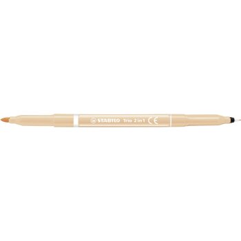 Filzstift und Fineliner in einem - STABILO Trio 2 in 1 -...