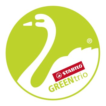 STABILO GREENtrio - ekologická trojhranná farbička - 12 rôznych farieb