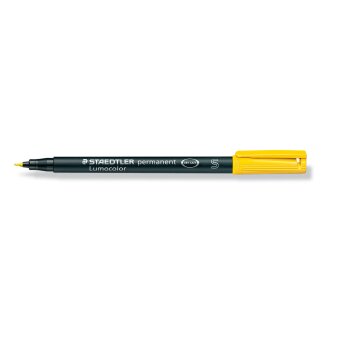 STAEDTLER Lumocolor 313 permanent Universalstift 0,4mm gelb